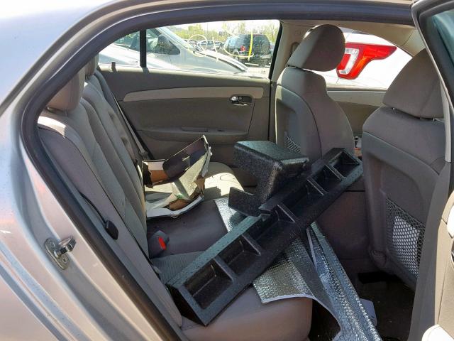 1G1ZA5E06A4102044 - 2010 CHEVROLET MALIBU LS SILVER photo 6