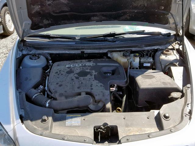 1G1ZA5E06A4102044 - 2010 CHEVROLET MALIBU LS SILVER photo 7