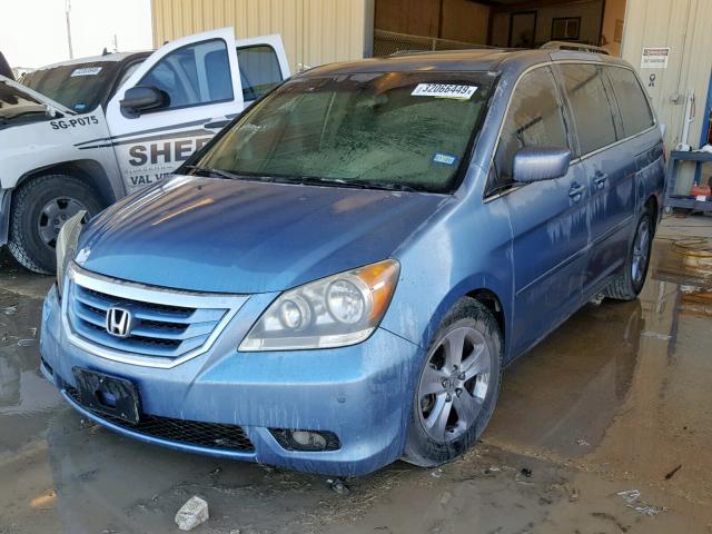 5FNRL3H91AB077224 - 2010 HONDA ODYSSEY TO BLUE photo 2