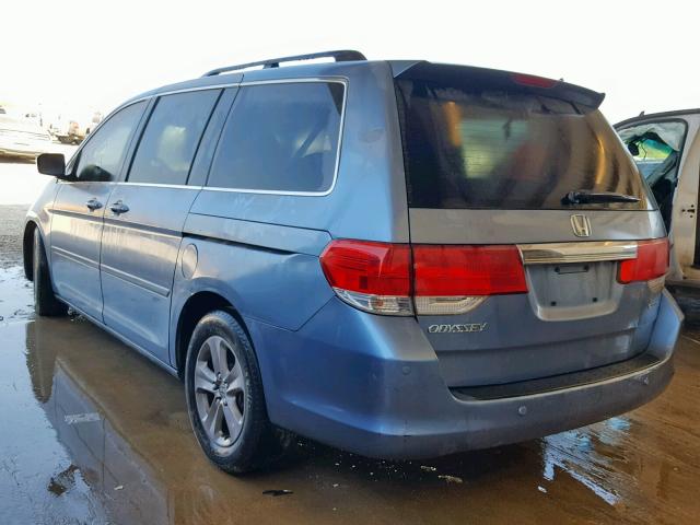 5FNRL3H91AB077224 - 2010 HONDA ODYSSEY TO BLUE photo 3