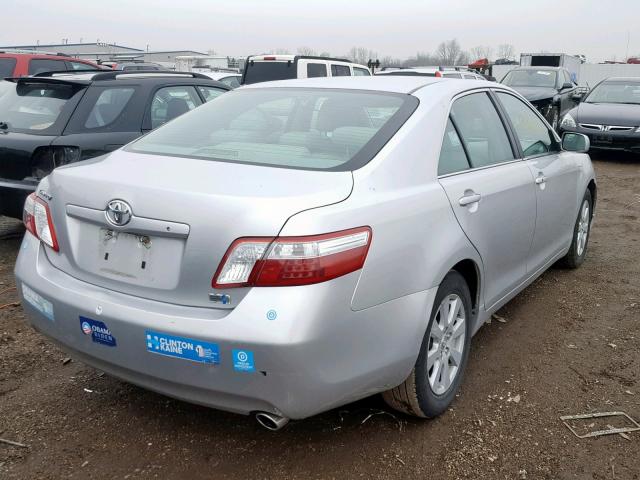 4T1BB46K58U050928 - 2008 TOYOTA CAMRY HYBR SILVER photo 4