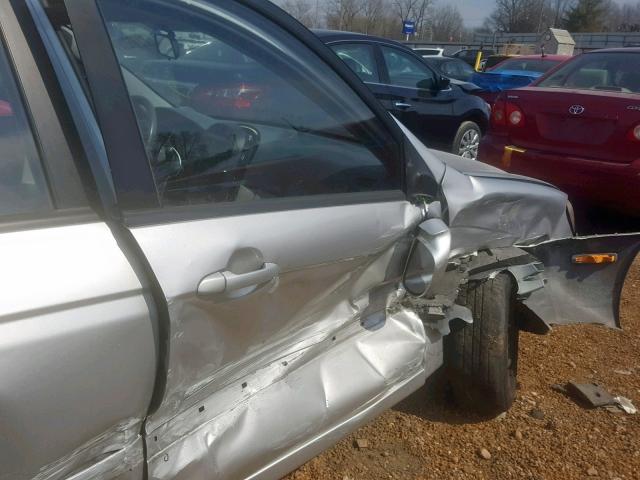 KNAFE221995621294 - 2009 KIA SPECTRA EX SILVER photo 9