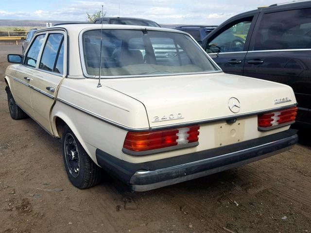 WDBAB23A0DB398172 - 1983 MERCEDES-BENZ 240 D TAN photo 3