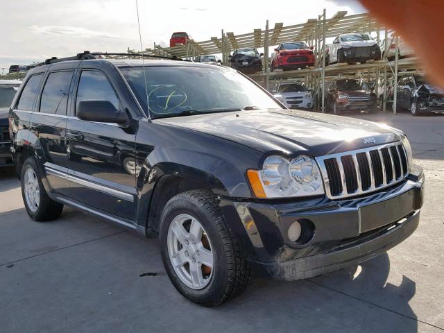 1J8HR58P57C532255 - 2007 JEEP GRAND CHER BLACK photo 1