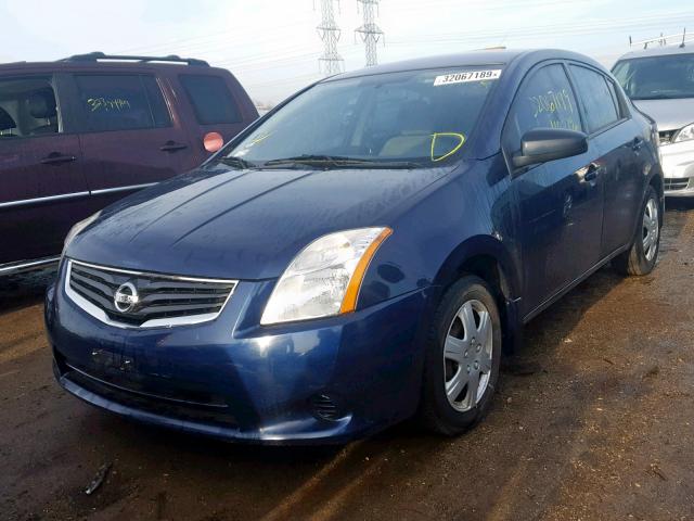 3N1AB6AP1BL646945 - 2011 NISSAN SENTRA 2.0 BLUE photo 2