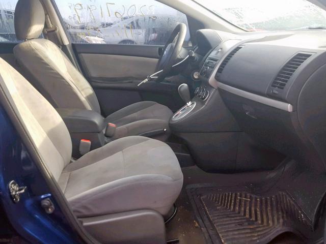 3N1AB6AP1BL646945 - 2011 NISSAN SENTRA 2.0 BLUE photo 5