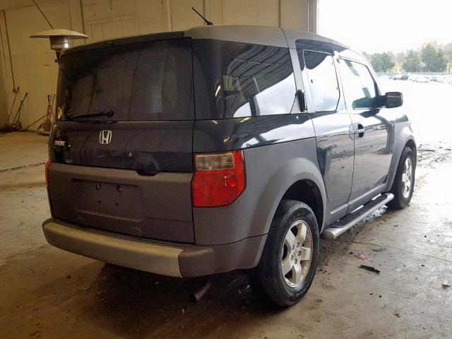 5J6YH28533L028105 - 2003 HONDA ELEMENT EX BLACK photo 4