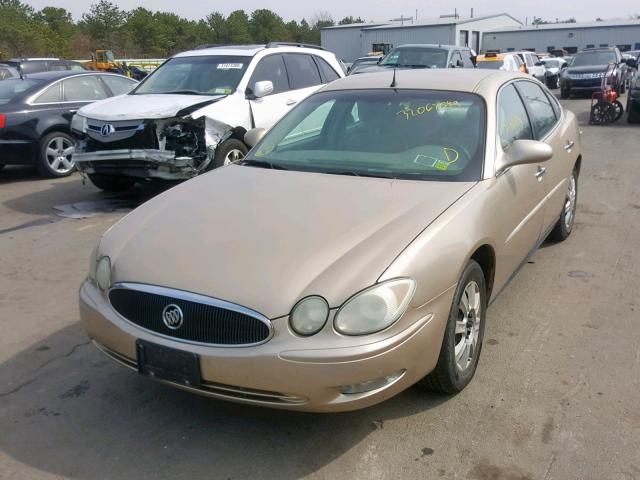 2G4WC532951338130 - 2005 BUICK LACROSSE C GOLD photo 2