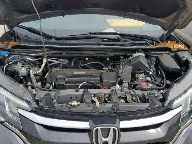 2HKRM3H74GH514073 - 2016 HONDA CR-V EXL GRAY photo 7