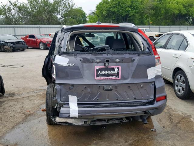 2HKRM3H74GH514073 - 2016 HONDA CR-V EXL GRAY photo 9