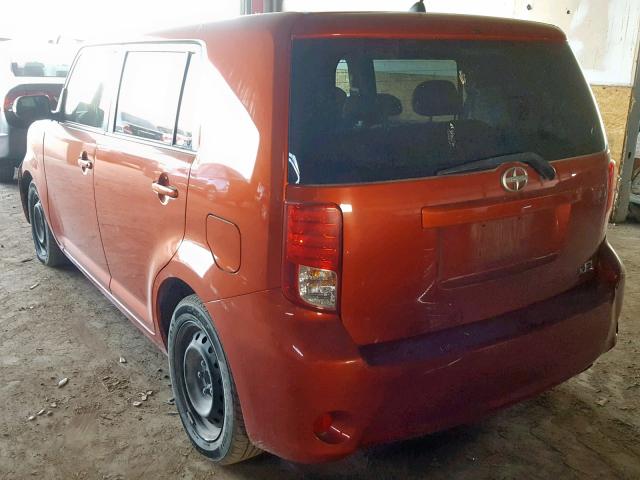 JTLZE4FE0CJ005852 - 2012 TOYOTA SCION XB 橙色 照片 3