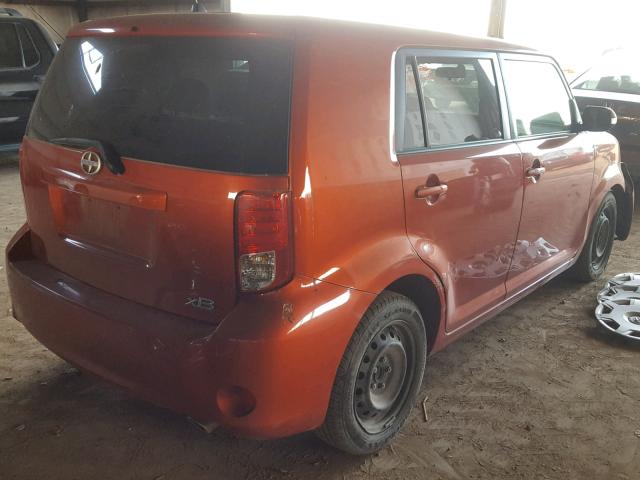 JTLZE4FE0CJ005852 - 2012 TOYOTA SCION XB 橙色 照片 4
