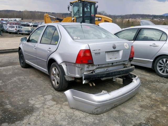 3VWSK69M33M089928 - 2003 VOLKSWAGEN JETTA GLS SILVER photo 3