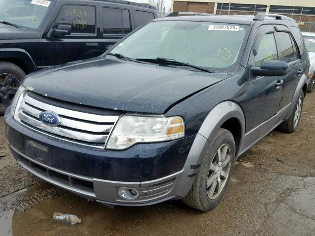 1FMDK02W68GA03903 - 2008 FORD TAURUS X S BLUE photo 2