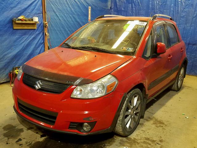 JS2YB417895100241 - 2009 SUZUKI SX4 TOURIN RED photo 2