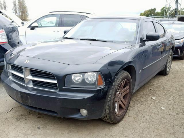 2B3CA3CV5AH311201 - 2010 DODGE CHARGER SX BLACK photo 2