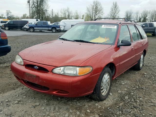 3FAFP15PXXR108241 - 1999 FORD ESCORT SE MAROON photo 2