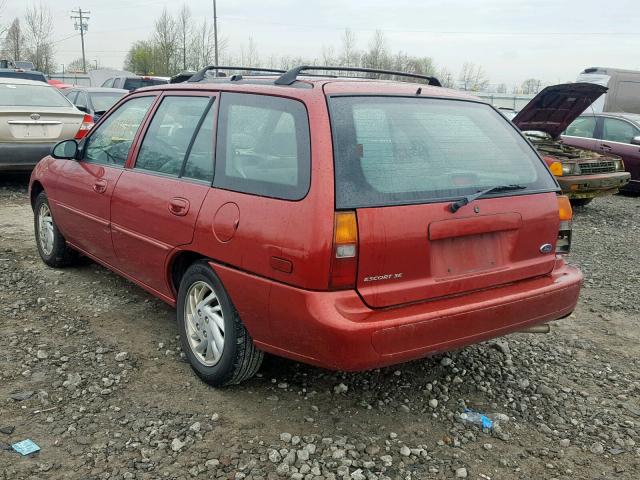 3FAFP15PXXR108241 - 1999 FORD ESCORT SE MAROON photo 3