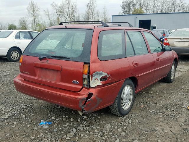 3FAFP15PXXR108241 - 1999 FORD ESCORT SE MAROON photo 4