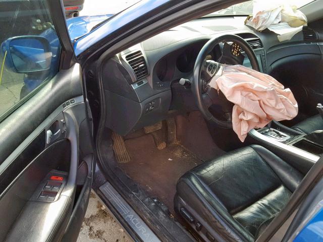 19UUA66276A074286 - 2006 ACURA 3.2TL BLUE photo 9