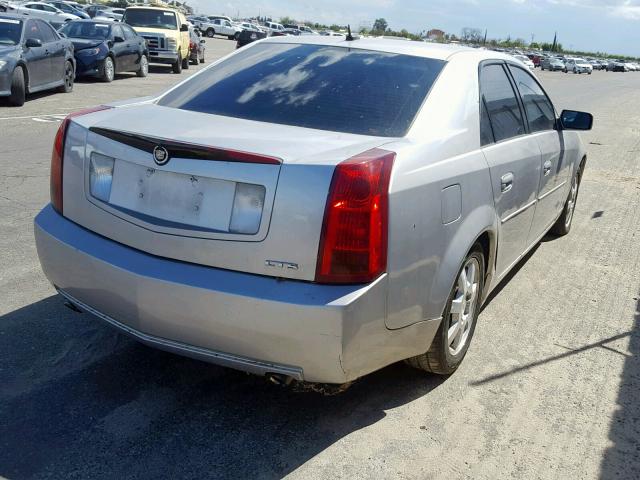 1G6DP567950165568 - 2005 CADILLAC CTS HI FEA SILVER photo 4