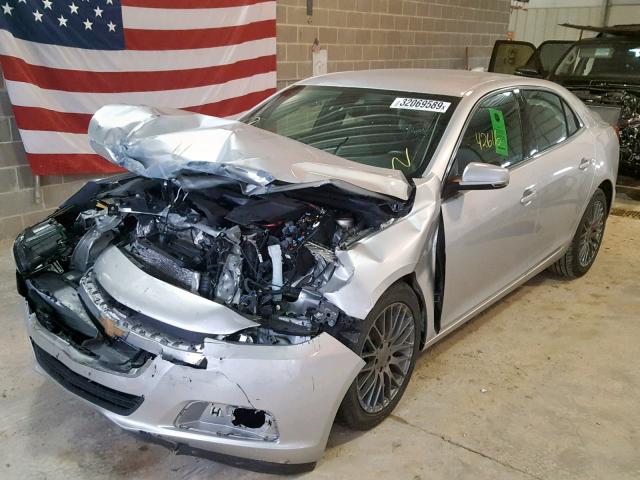 1G11C5SA7GU155381 - 2016 CHEVROLET MALIBU LIM SILVER photo 2