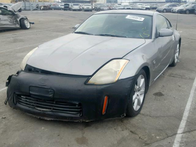 JN1AZ34E83T018687 - 2003 NISSAN 350Z COUPE SILVER photo 2