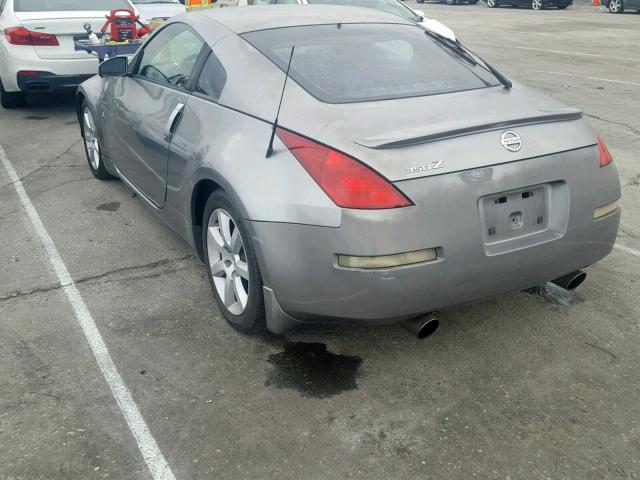 JN1AZ34E83T018687 - 2003 NISSAN 350Z COUPE SILVER photo 3