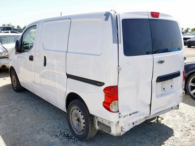 3N63M0ZN0FK733938 - 2015 CHEVROLET CITY EXPRE WHITE photo 3