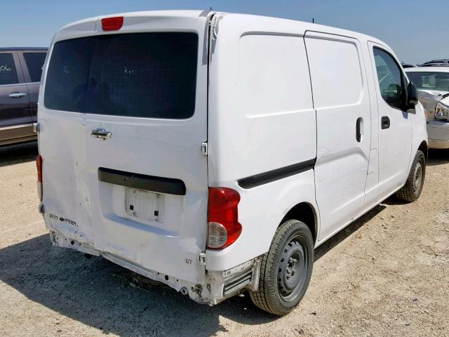 3N63M0ZN0FK733938 - 2015 CHEVROLET CITY EXPRE WHITE photo 4