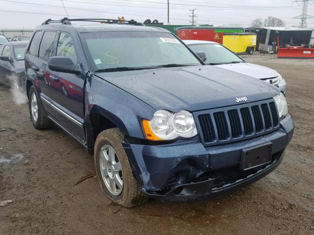 1J4PR4GKXAC154115 - 2010 JEEP GRAND CHER BLUE photo 1