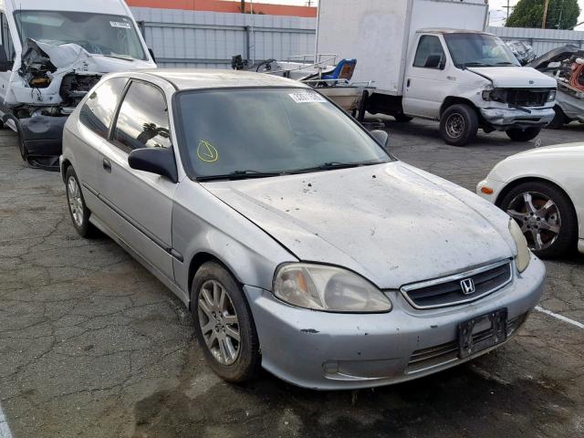 2HGEJ6442XH110428 - 1999 HONDA CIVIC DX GRAY photo 1