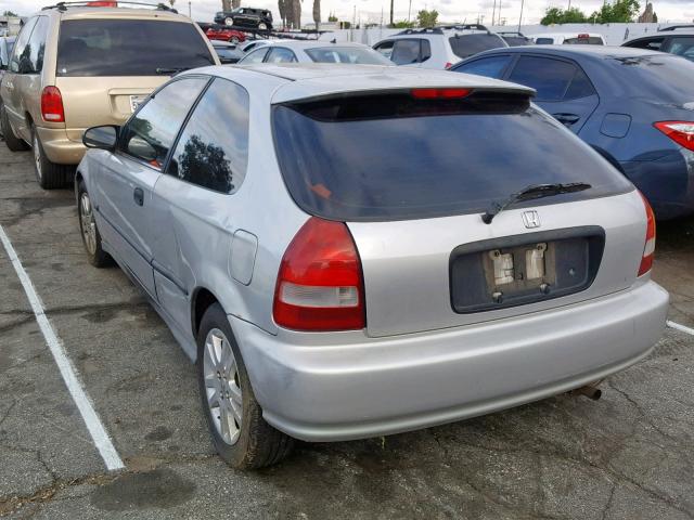 2HGEJ6442XH110428 - 1999 HONDA CIVIC DX GRAY photo 3