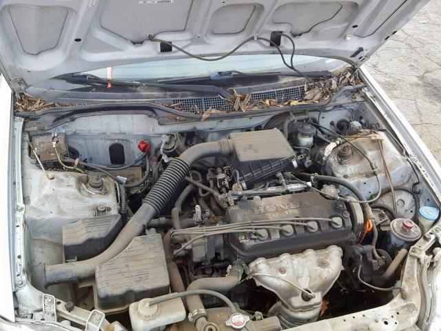 2HGEJ6442XH110428 - 1999 HONDA CIVIC DX GRAY photo 7