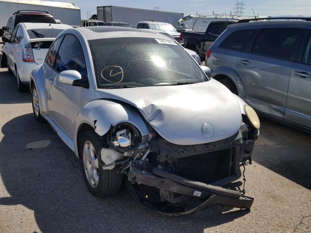 3VWCK31C15M418344 - 2005 VOLKSWAGEN NEW BEETLE ვერცხლისფერი ფოტო 1