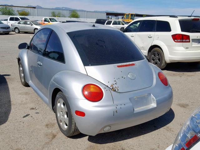 3VWCK31C15M418344 - 2005 VOLKSWAGEN NEW BEETLE ვერცხლისფერი ფოტო 3