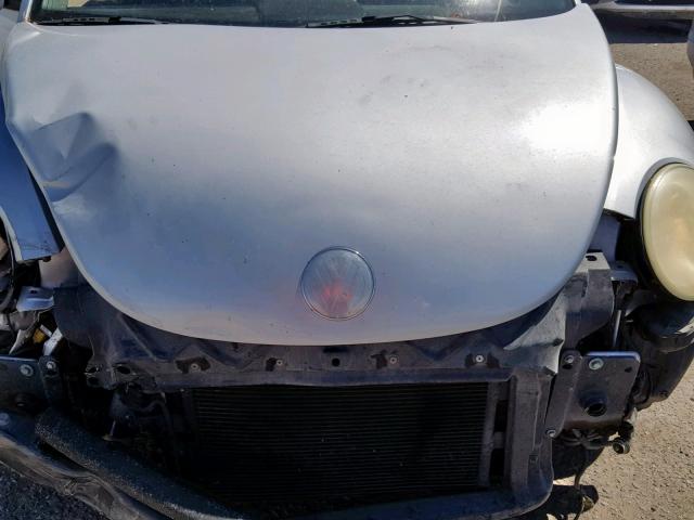 3VWCK31C15M418344 - 2005 VOLKSWAGEN NEW BEETLE ვერცხლისფერი ფოტო 7