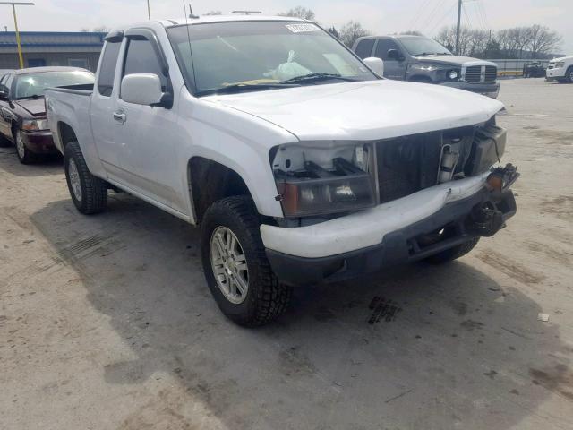 1GCJTCF96B8132218 - 2011 CHEVROLET COLORADO L WHITE photo 1