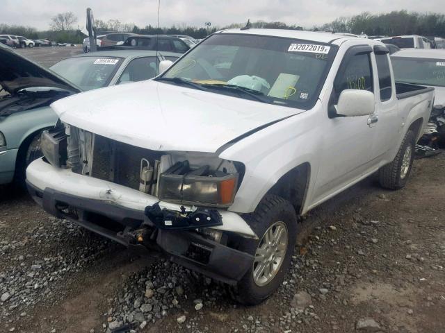 1GCJTCF96B8132218 - 2011 CHEVROLET COLORADO L WHITE photo 2