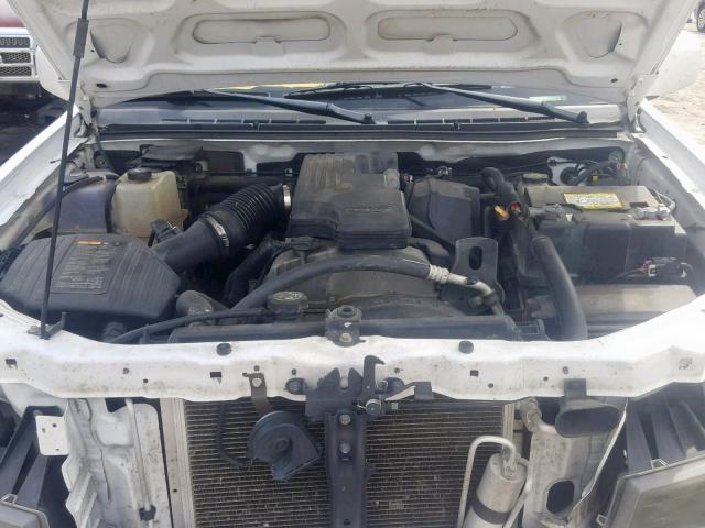 1GCJTCF96B8132218 - 2011 CHEVROLET COLORADO L WHITE photo 7