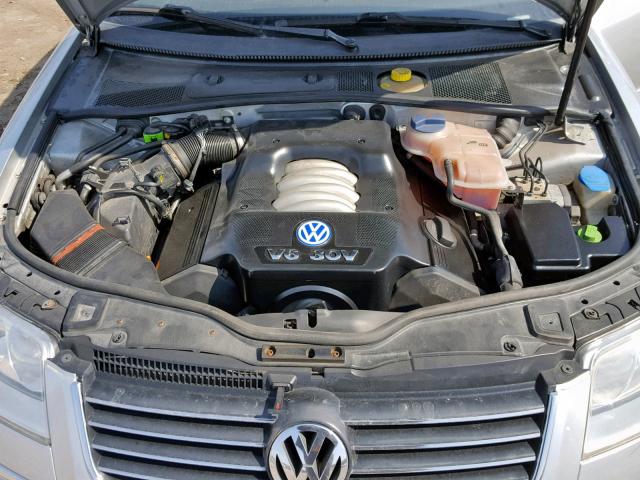 WVWTH63B91E124777 - 2001 VOLKSWAGEN PASSAT GLX 银色 照片 7