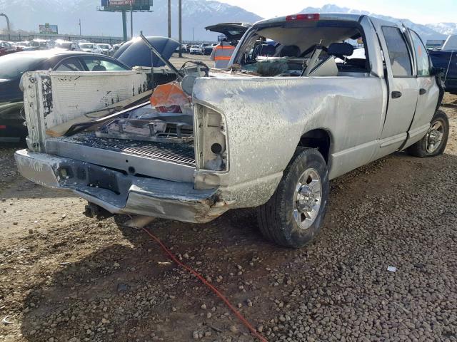 3D7KA28CX4G278735 - 2004 DODGE RAM 2500 S Gümüş foto 4