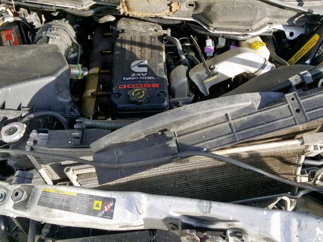 3D7KA28CX4G278735 - 2004 DODGE RAM 2500 S Gümüş foto 7