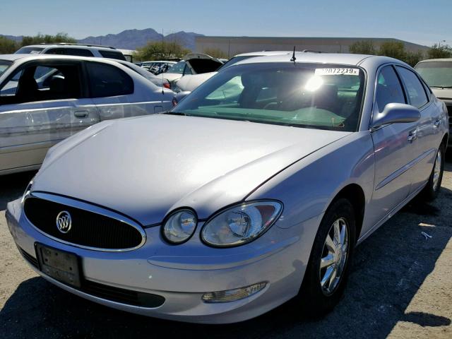 2G4WD532051294385 - 2005 BUICK LACROSSE C SILVER photo 2