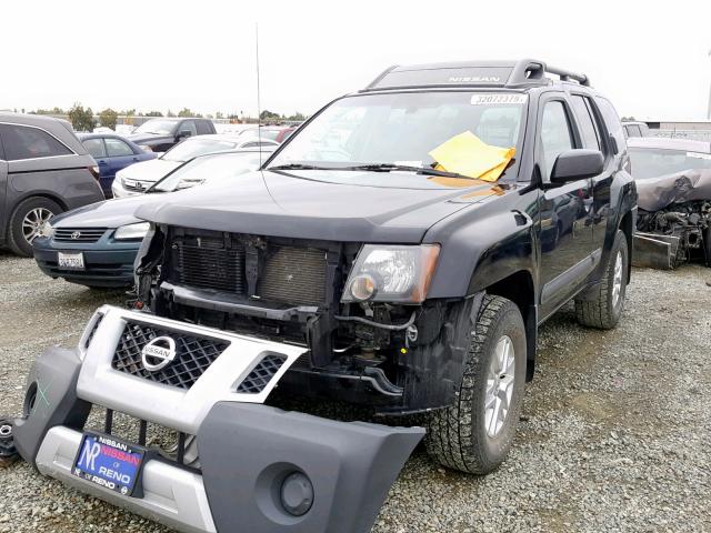 5N1AN0NW0EN805554 - 2014 NISSAN XTERRA X BLACK photo 2