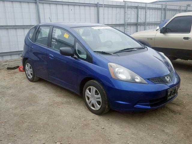 JHMGE87229S028789 - 2009 HONDA FIT BLUE photo 1