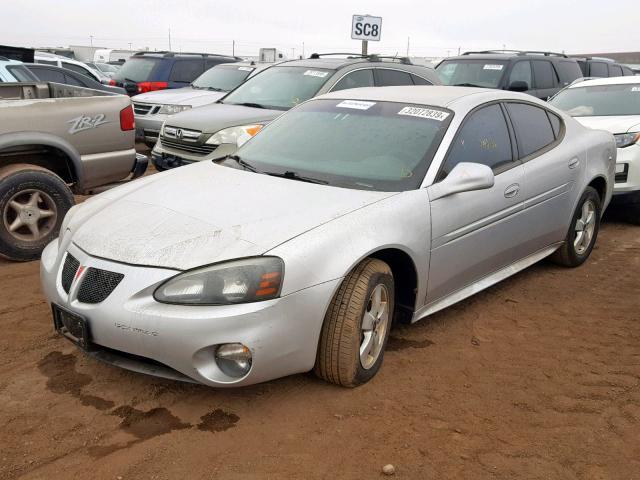 2G2WP522551148842 - 2005 PONTIAC GRAND PRIX SILVER photo 2