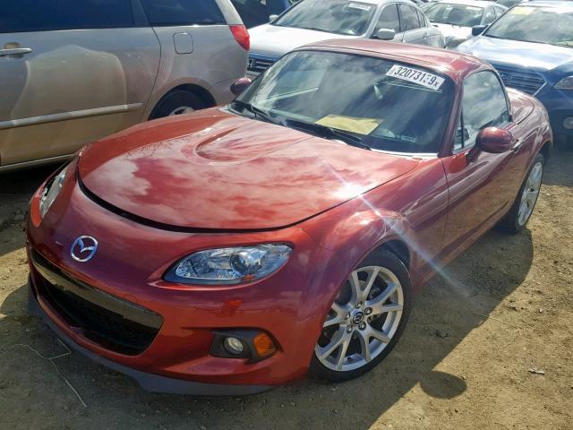 JM1NC2PF0D0229268 - 2013 MAZDA MX-5 MIATA RED photo 2