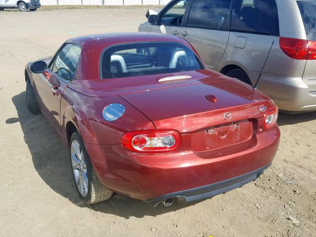 JM1NC2PF0D0229268 - 2013 MAZDA MX-5 MIATA RED photo 3