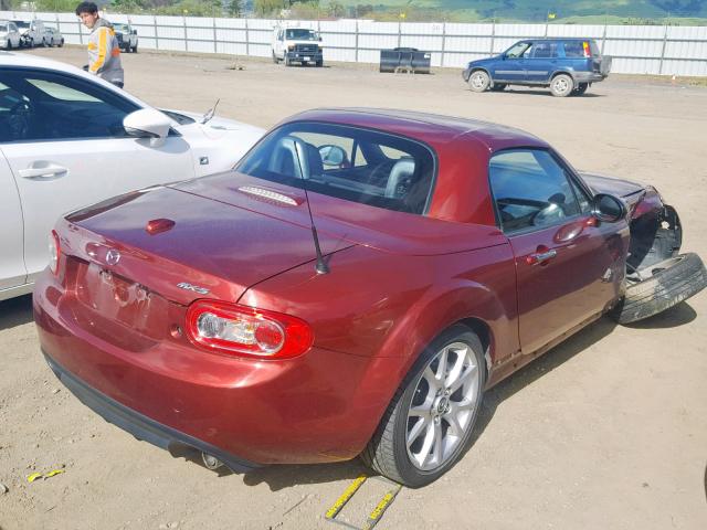 JM1NC2PF0D0229268 - 2013 MAZDA MX-5 MIATA RED photo 4